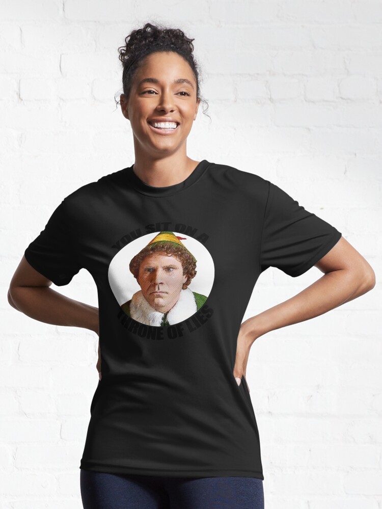 Elf Buddy You Sit On A Throne Of Lies Mug - My Icon Clothing