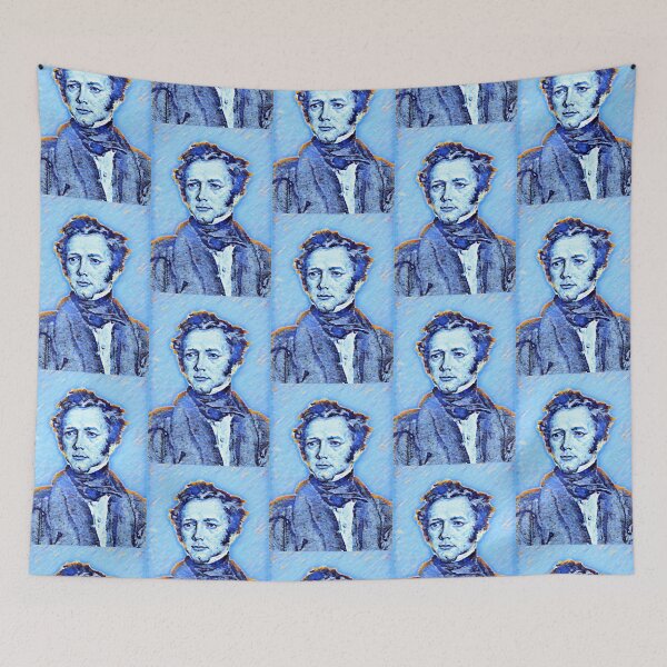 Item preview, Frederick Marryat Artwork | Frederick Marryat Portrait | Wall Art designed and sold by Suyogsonar25.