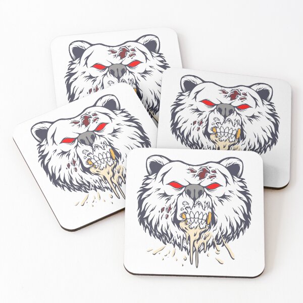 Item preview, Angry Cocaine Bear designed and sold by addthana.
