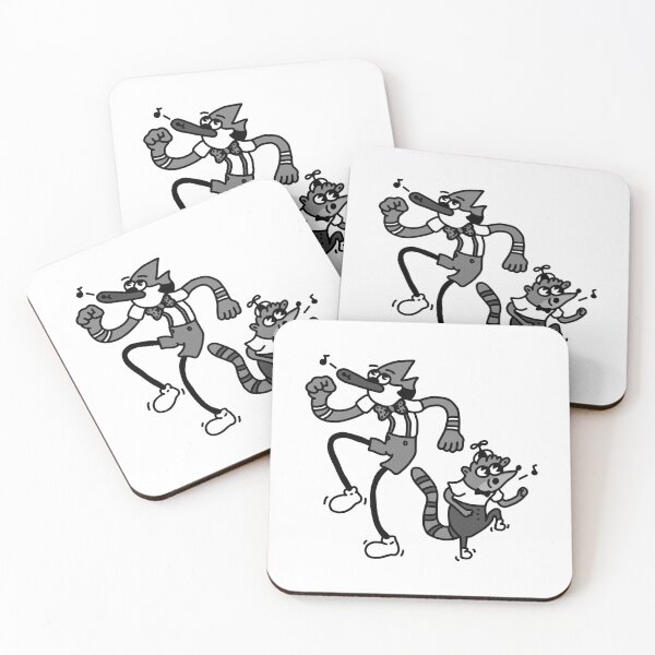 Item preview, mordecai & rigby designed and sold by Jessy Kirk.