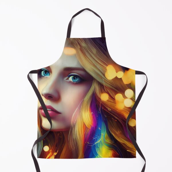 Item preview, a painting of a woman with blue eyes designed and sold by DesignAtYO.
