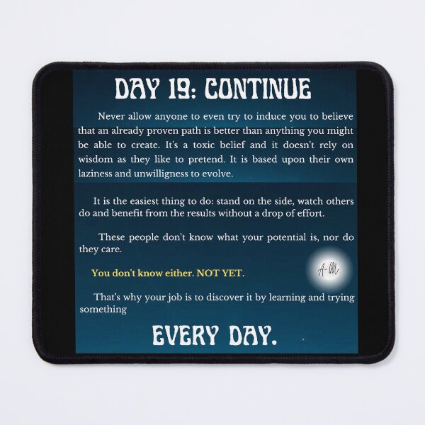 Item preview, Day 19 of the year: Continue designed and sold by BuddyBoots.