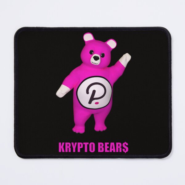 Item preview, KRYPTO BEAR$ Polkadot Bear Waving designed and sold by ToxicHoney.