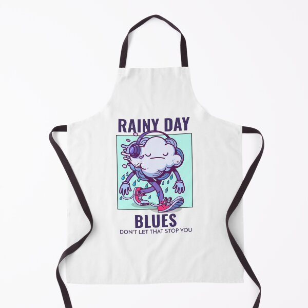 Item preview, Rainy Day Blues Don't Let That Stop You designed and sold by crazydotdesigns.