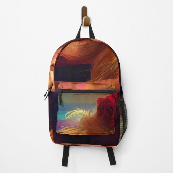 Item preview, a painting of a woman with a rose in her hair designed and sold by DesignAtYO.