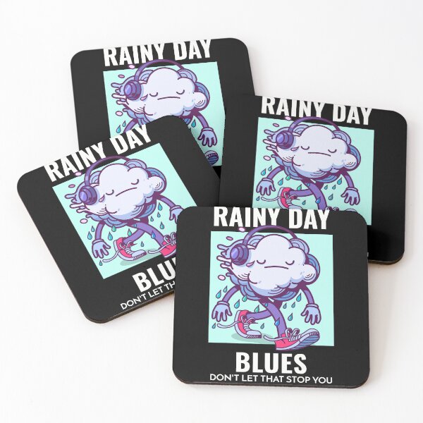 Item preview, Rainy Day Blues, Don't LetTthat Stop You designed and sold by crazydotdesigns.