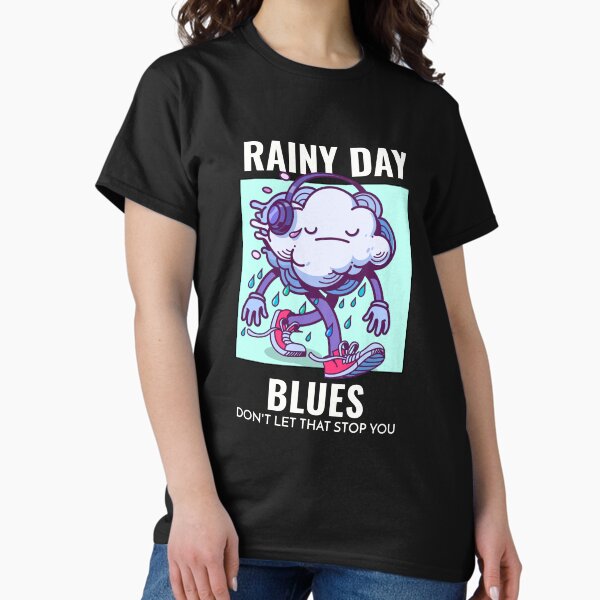 Item preview, Rainy Day Blues, Don't LetTthat Stop You designed and sold by crazydotdesigns.