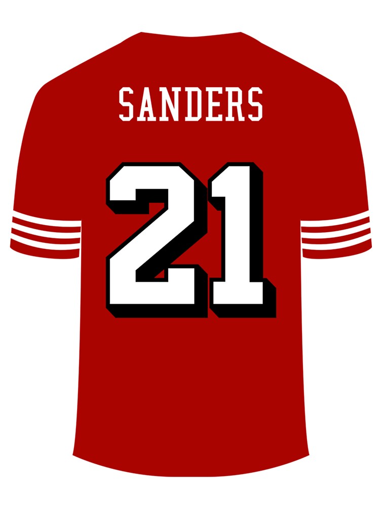 Deion Sanders - 49ers  Kids T-Shirt for Sale by ChristianasStit