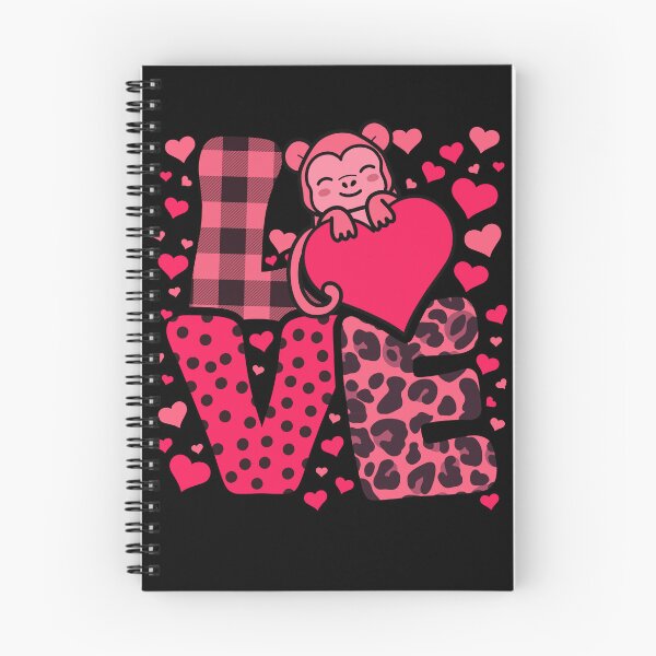 Item preview, Cute Kawaii Valentine Monkey Love Hearts Valentines Day designed and sold by JokeGysen.
