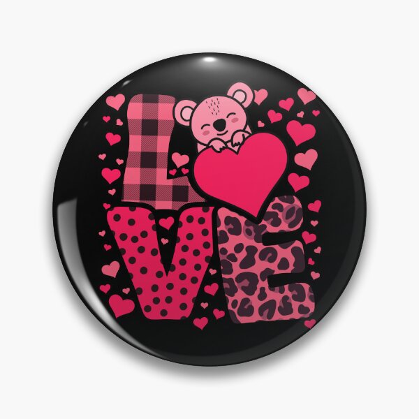 Item preview, Cute Kawaii Valentine Koala Bear Love Hearts Valentines Day designed and sold by JokeGysen.