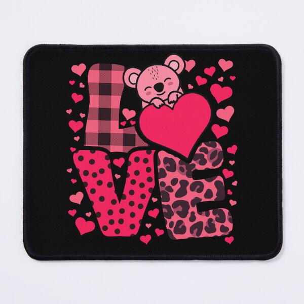 Item preview, Cute Kawaii Valentine Koala Bear Love Hearts Valentines Day designed and sold by JokeGysen.