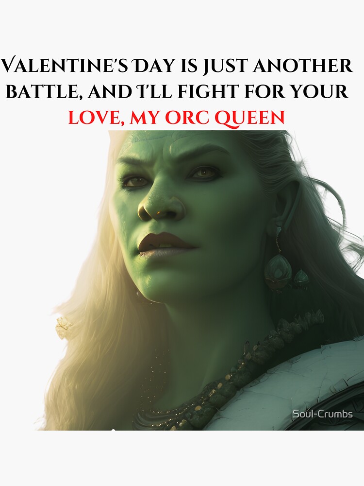 orc valentines day cards