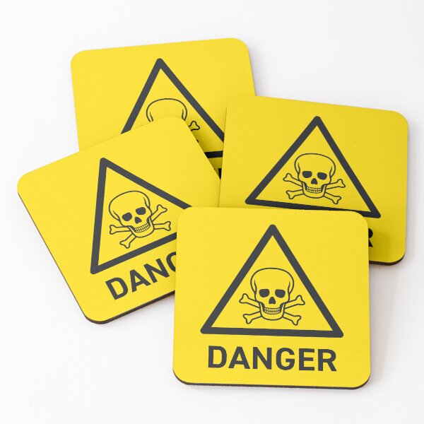 Item preview, Danger Safety Warning Sign designed and sold by VoodooCircus.