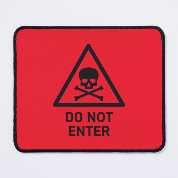 Item preview, Do Not Enter Safety Warning Sign designed and sold by VoodooCircus.
