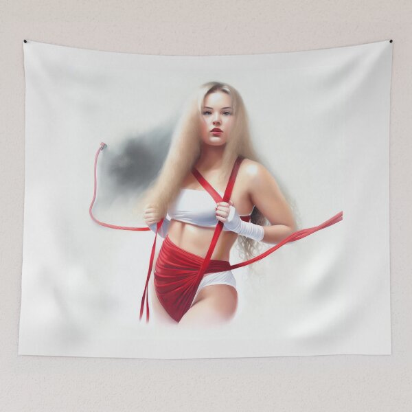 Item preview, Drawing of a beautiful woman in bondage - shibari. designed and sold by BDSMlovers.