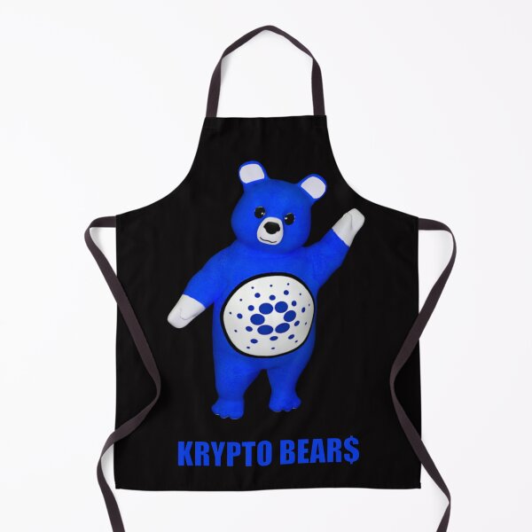 Item preview, KRYPTO BEAR$ Cardano Bear Waving designed and sold by ToxicHoney.