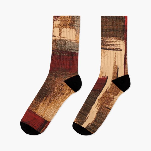 Item preview, Bohemian Graphic Abstract Background in Brown and Red designed and sold by TheRugsNut.