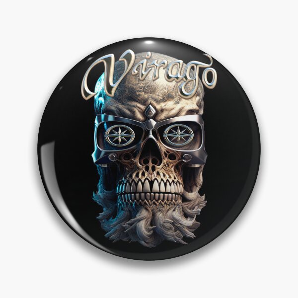Item preview, Virago XV Skull designed and sold by KlaraBubble.