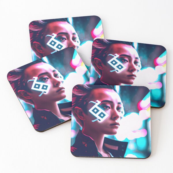 Item preview, Cyberpunk Hotties (31) - Beautiful Sci fi Women designed and sold by TheThirdEye.