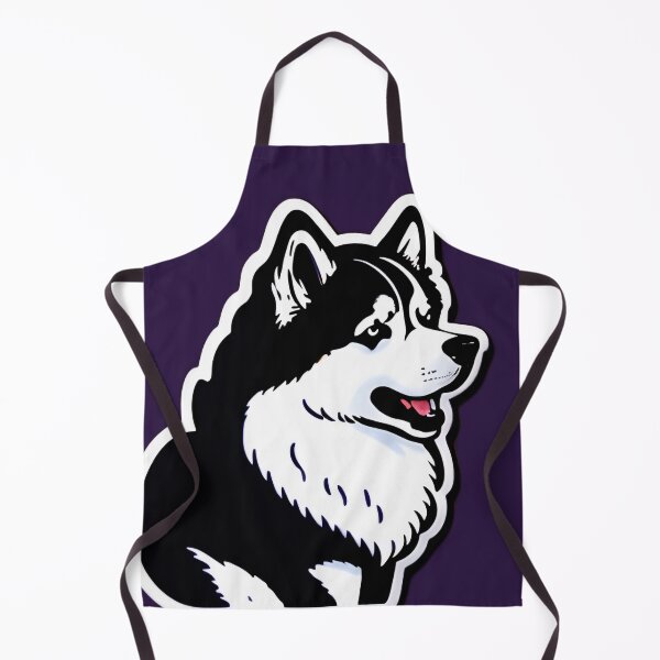 Item preview, Majestic Alaskan Malamute Purple Vector Art designed and sold by Ellen Davis.