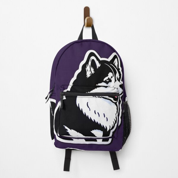 Item preview, Majestic Alaskan Malamute Purple Vector Art designed and sold by Ellen Davis.