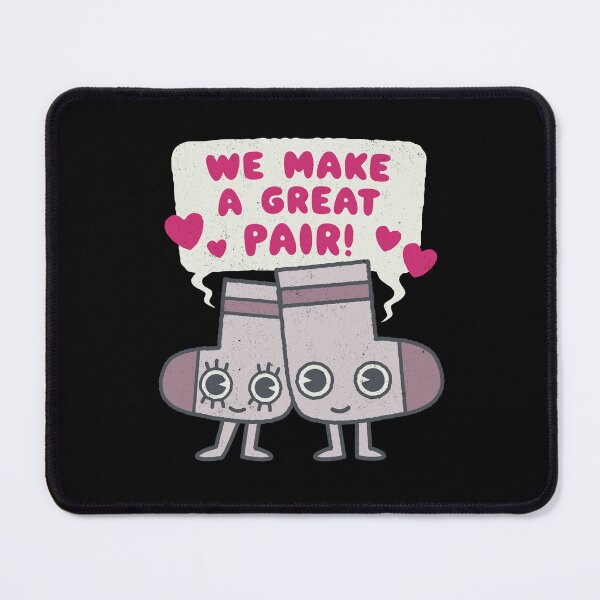 Item preview, We Make a Great Pair! - Socks Lovers Valentines designed and sold by WeirdPunderful.