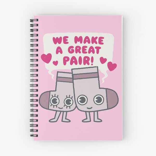 Item preview, We Make a Great Pair! - Socks Lovers Valentines  designed and sold by WeirdPunderful.