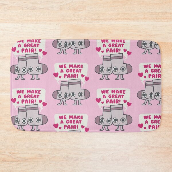 Item preview, We Make a Great Pair! - Socks Lovers Valentines  designed and sold by WeirdPunderful.