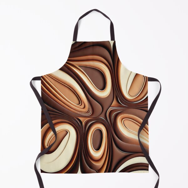 Artikelvorschau, Contemporary Ceramic Brown Energetic Contemporary Pattern Digital Painting entworfen und verkauft von CodeAndColors.