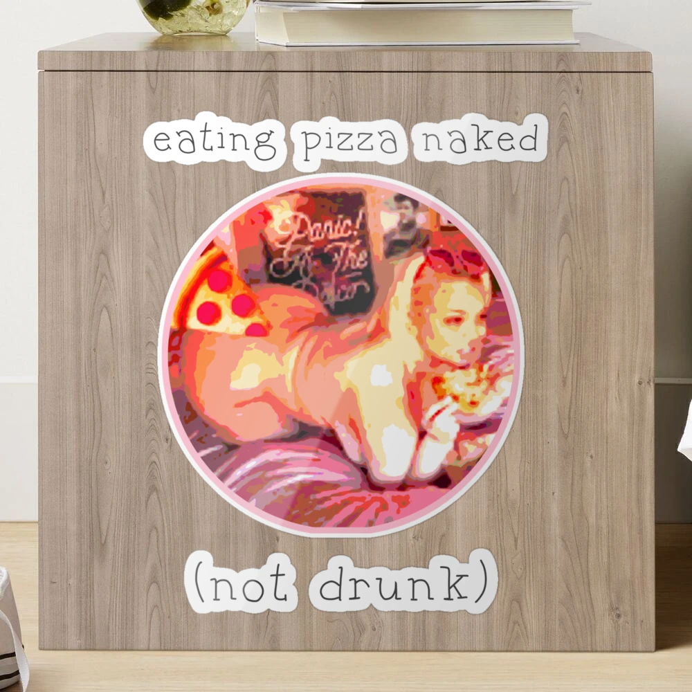 trisha paytas eating pizza naked (not drunk)