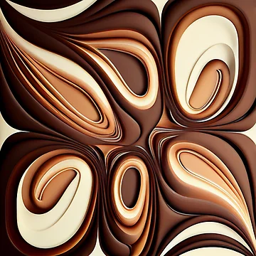 Vorschaubild zum Design Contemporary Ceramic Brown Energetic Contemporary Pattern Digital Painting von CodeAndColors