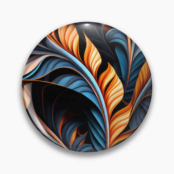 Artikelvorschau, Semi Abstract Natural Pattern Digital Painting entworfen und verkauft von CodeAndColors.