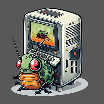 Artwork thumbnail, Computer Bug 9 by refosena