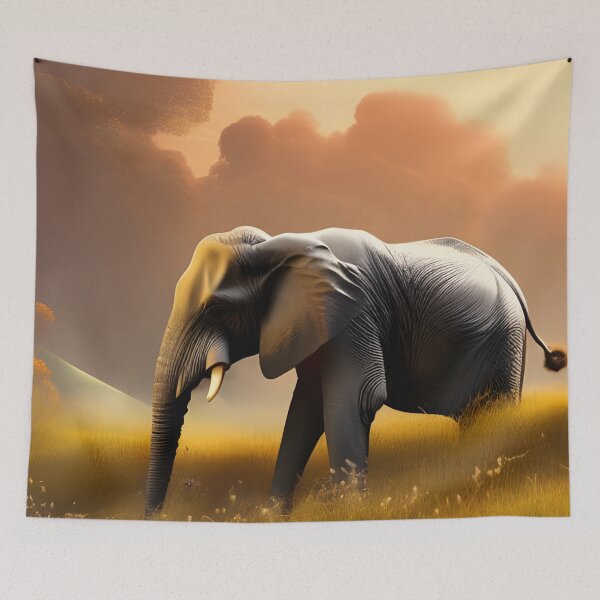 Item preview, Elephant walking in the afternoon  designed and sold by MIGSZ.