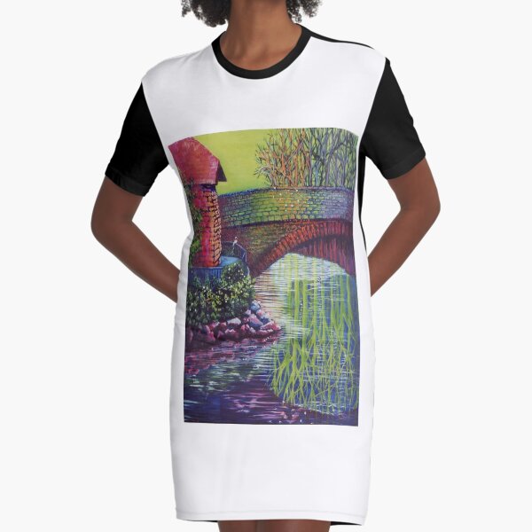 Mystical Enchantment Graphic T-Shirt Dress
