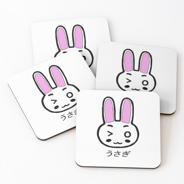 Item preview, Cute bunny wink white designed and sold by AmonRa16.