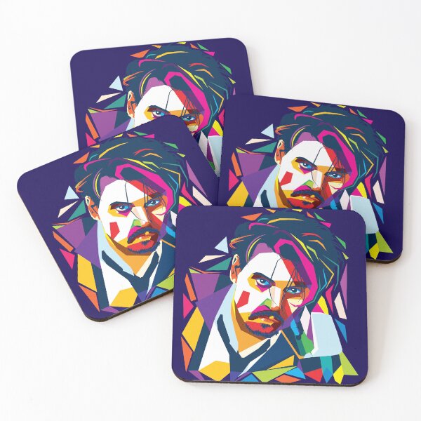 Item preview, Johnny Depp wpap portrait designed and sold by AnnArtshock.