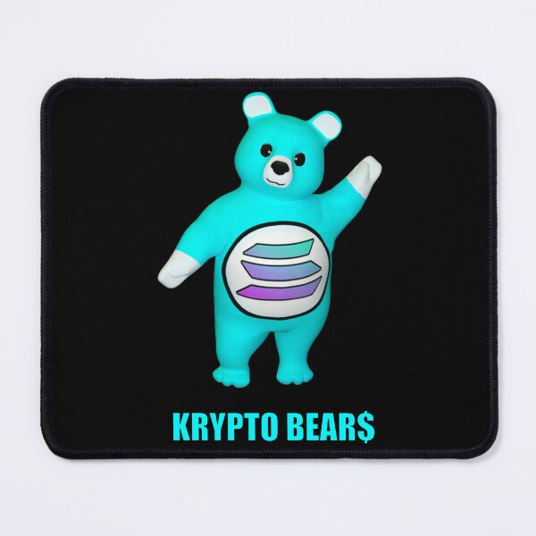 Item preview, KRYPTO BEAR$ Solana Bear Waving designed and sold by ToxicHoney.