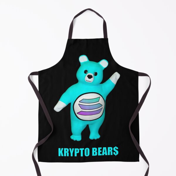 Artikelvorschau, KRYPTO BEAR$ Solana Bär winkt entworfen und verkauft von ToxicHoney.