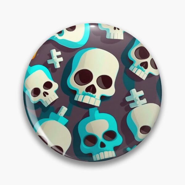 Item preview, Deformed skulls pattern designed and sold by Imparable.