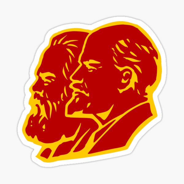 Item preview, Marx und Lenin designed and sold by RedRosaShop.