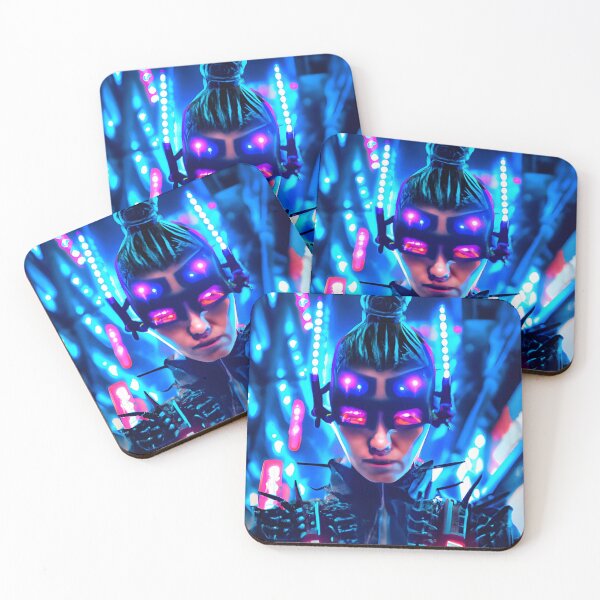Item preview, Cyberpunk Hotties (32) - Beautiful Sci fi Women designed and sold by TheThirdEye.