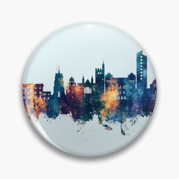 Item preview, Watford England Skyline designed and sold by ArtPrints.