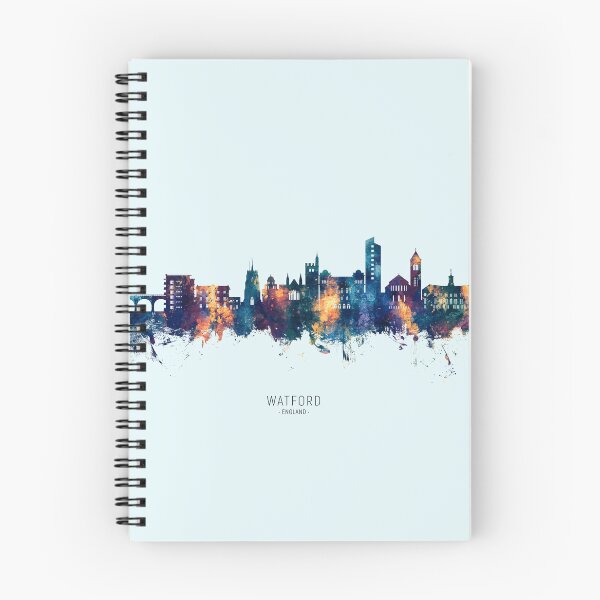Item preview, Watford England Skyline designed and sold by ArtPrints.