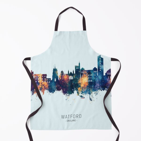 Item preview, Watford England Skyline designed and sold by ArtPrints.