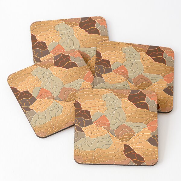 Item preview, Rough Desert Modern Pattern Digital Painting designed and sold by CodeAndColors.