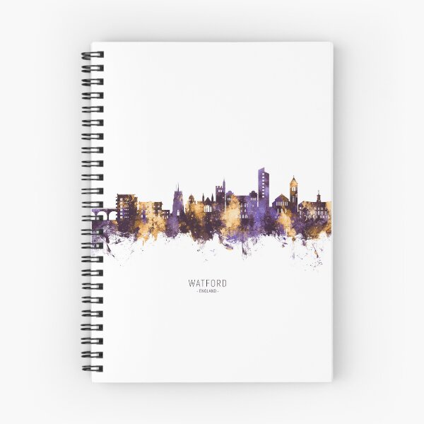 Item preview, Watford England Skyline designed and sold by ArtPrints.