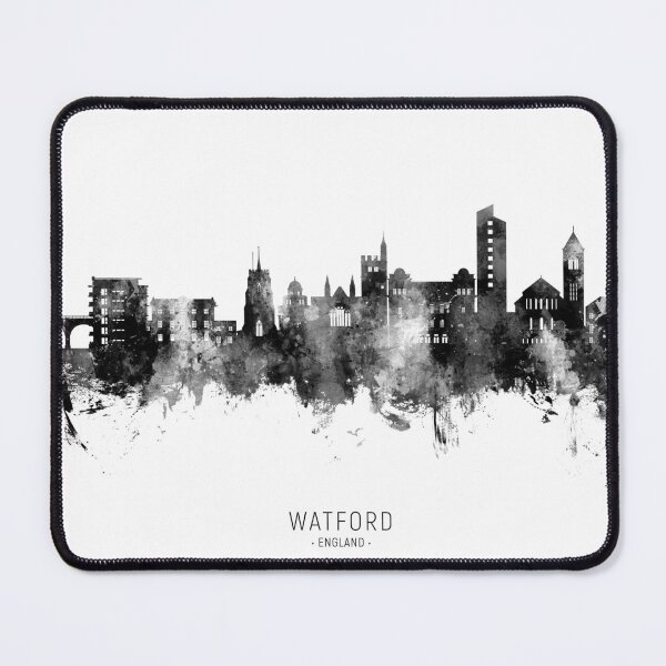 Item preview, Watford England Skyline designed and sold by ArtPrints.
