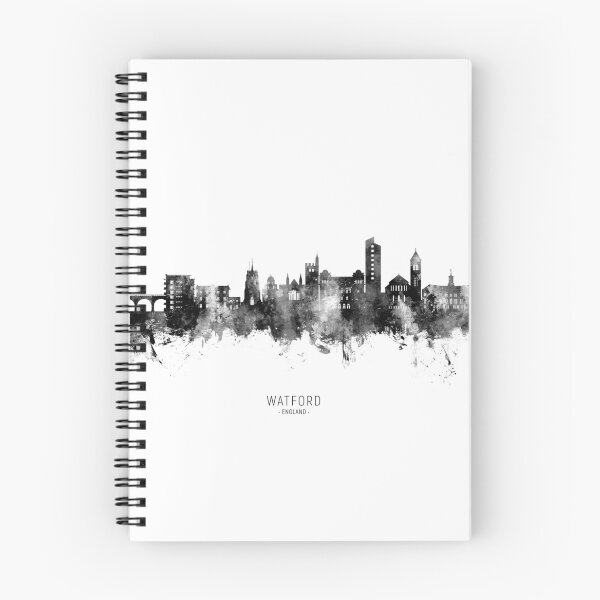 Item preview, Watford England Skyline designed and sold by ArtPrints.