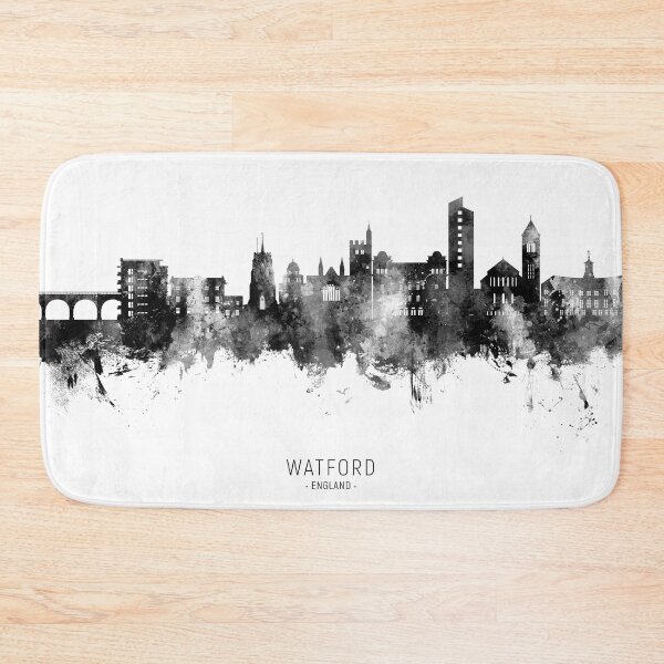 Item preview, Watford England Skyline designed and sold by ArtPrints.